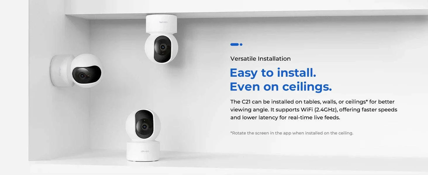 IMILAB C21 2.5K WiFi Indoor Baby Monitor with 360° Tracking - Image 18