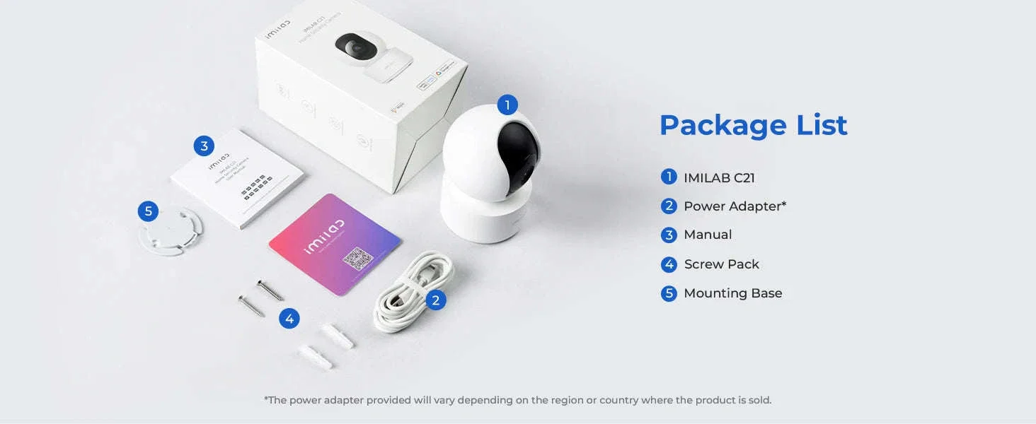 IMILAB C21 2.5K WiFi Indoor Baby Monitor with 360° Tracking - Image 20