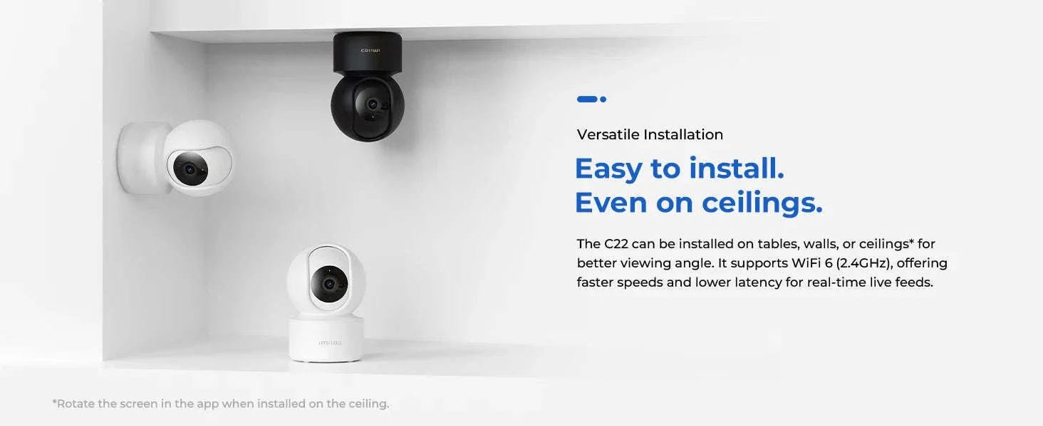 IMILAB C22 WiFi Baby Monitor with 360° PTZ and AI Tracking - Image 18