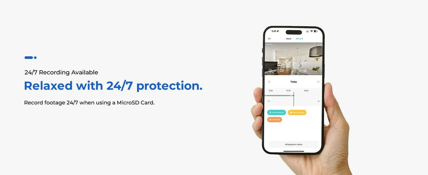 IMILAB C22 WiFi Baby Monitor with 360° PTZ and AI Tracking - Image 19