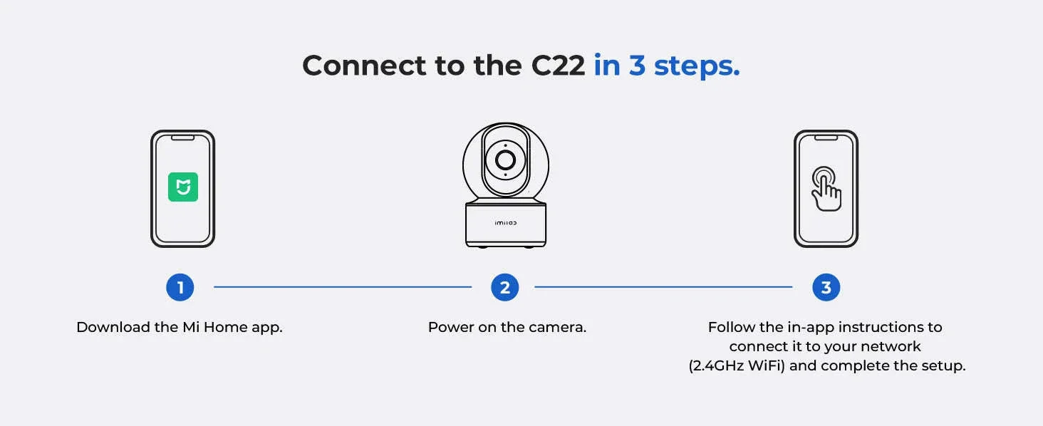 IMILAB C22 WiFi Baby Monitor with 360° PTZ and AI Tracking - Image 22
