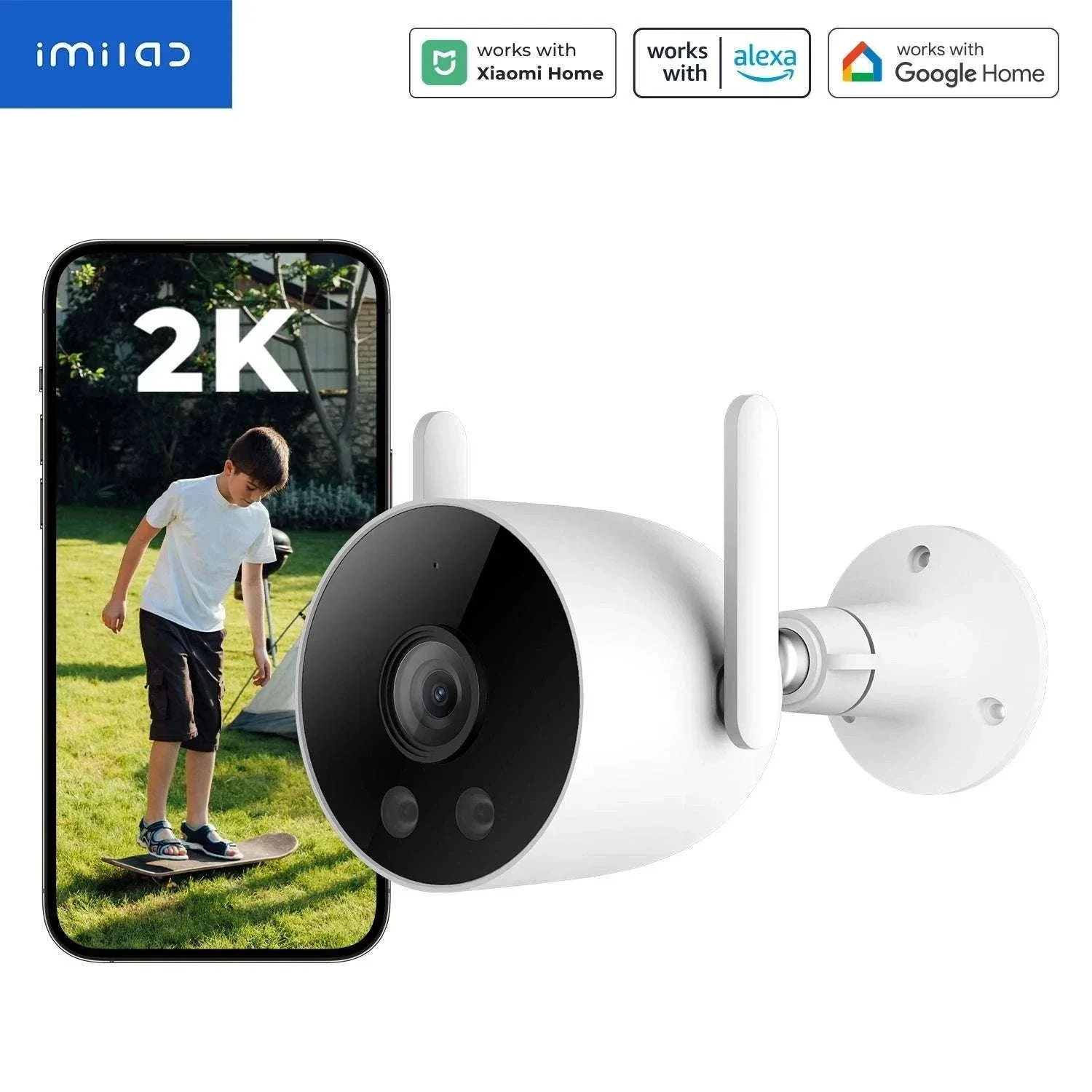 IMILAB EC3 Lite 2K Outdoor Security Camera with Siren & Night Vision - Image 21