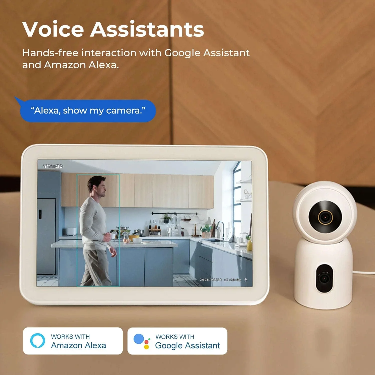 IMILAB C30 Dual 3K Indoor Security Camera with 360° Coverage - Image 6