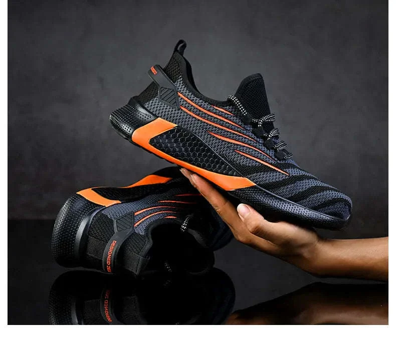 Men's Indestructible Work Safety Shoes for Daily Jobsite Protection - Image 18