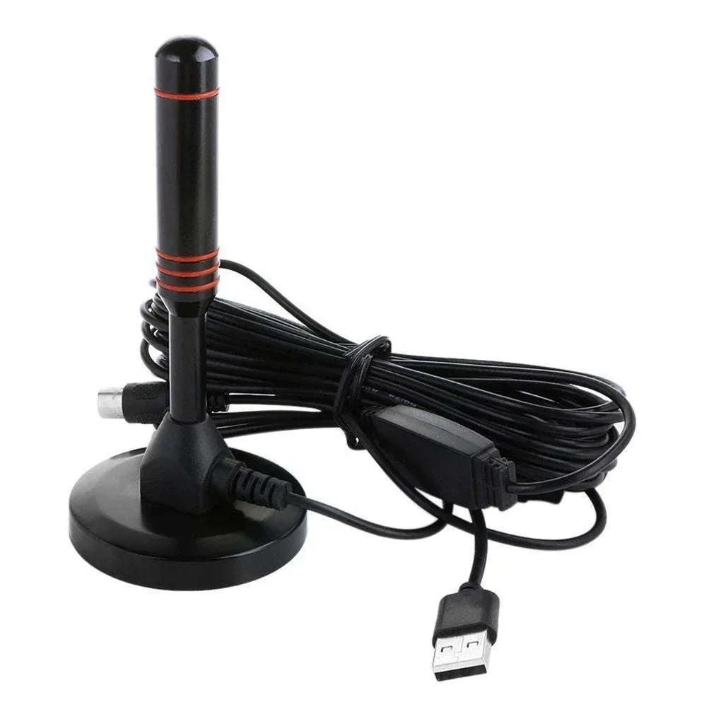 Indoor HDTV Antenna with Amplified 200 Mile Range