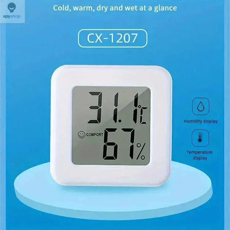 Indoor Mini Temperature and Humidity Meter for Clear Climate Tracking - Image 7
