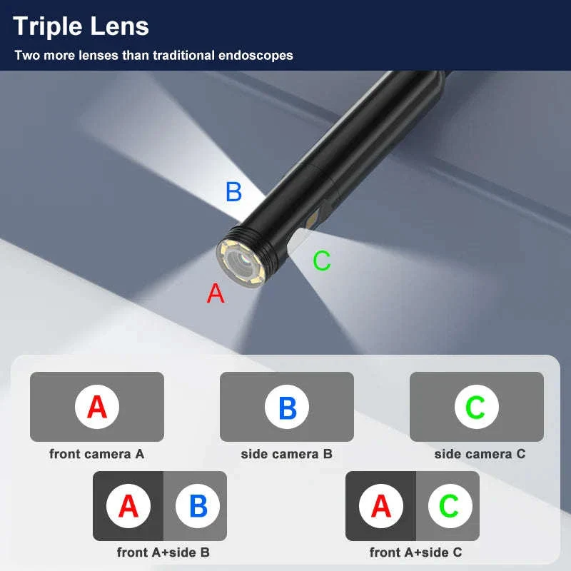 Industrial Endoscope 4.3'' IPS Inspection Camera - Image 7