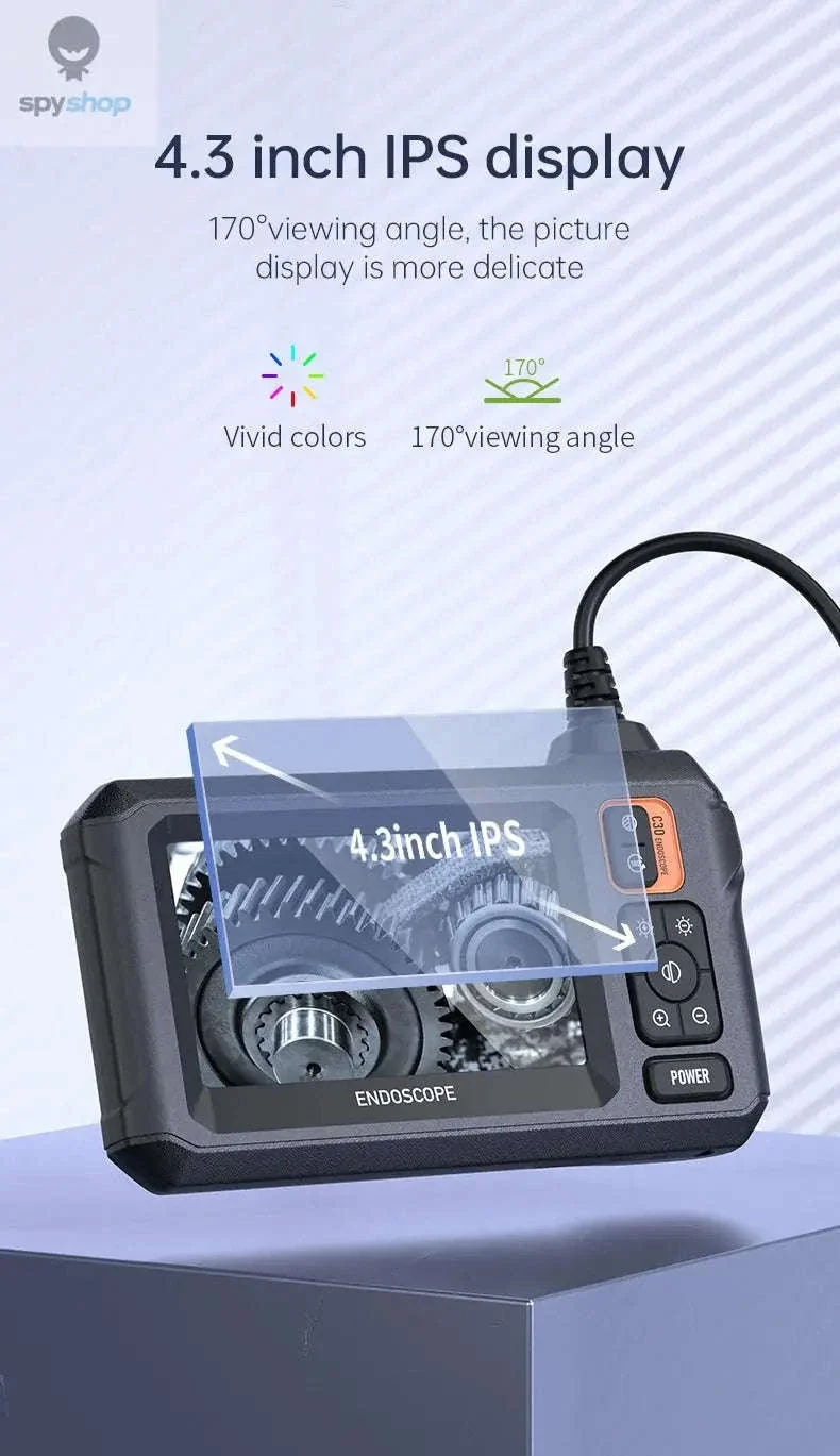 Industrial Endoscope Camera C30M with 4.3" IPS Screen - Image 11