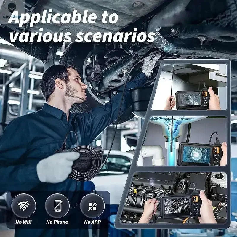 Industrial Endoscope Camera C30M with 4.3" IPS Screen - Image 6