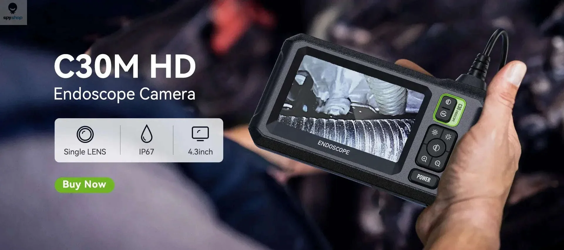 Industrial Endoscope Camera C30M with 4.3" IPS Screen - Image 7