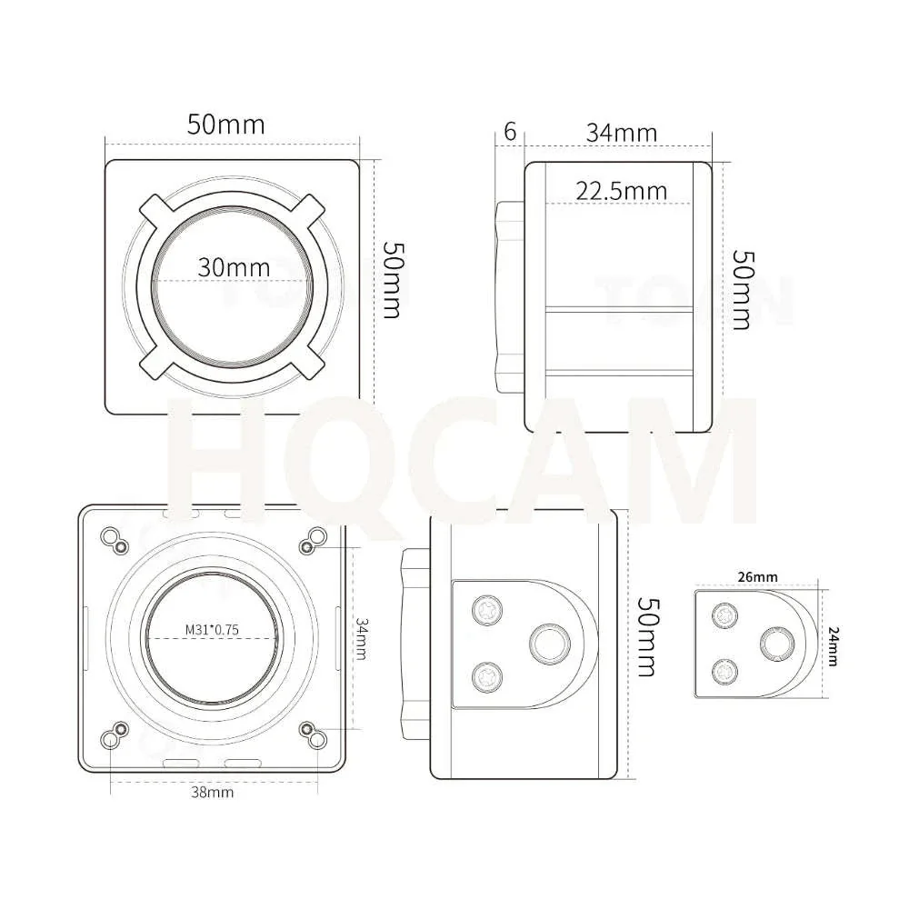 1080P USB Mini Webcam with IMX Sensors for Android Tablets - Image 7