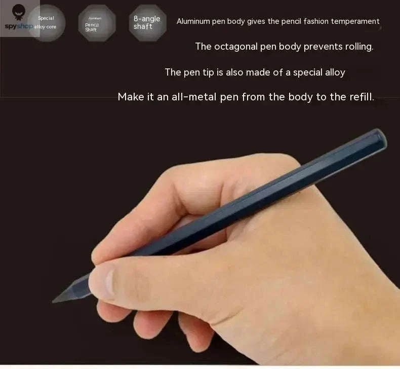 Eternal Metal Inkless Pen with Alloy Tip for Daily Writing - Image 10