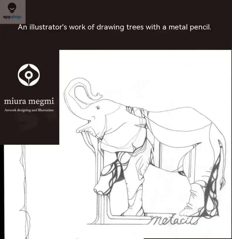 Eternal Metal Inkless Pen with Alloy Tip for Daily Writing - Image 22