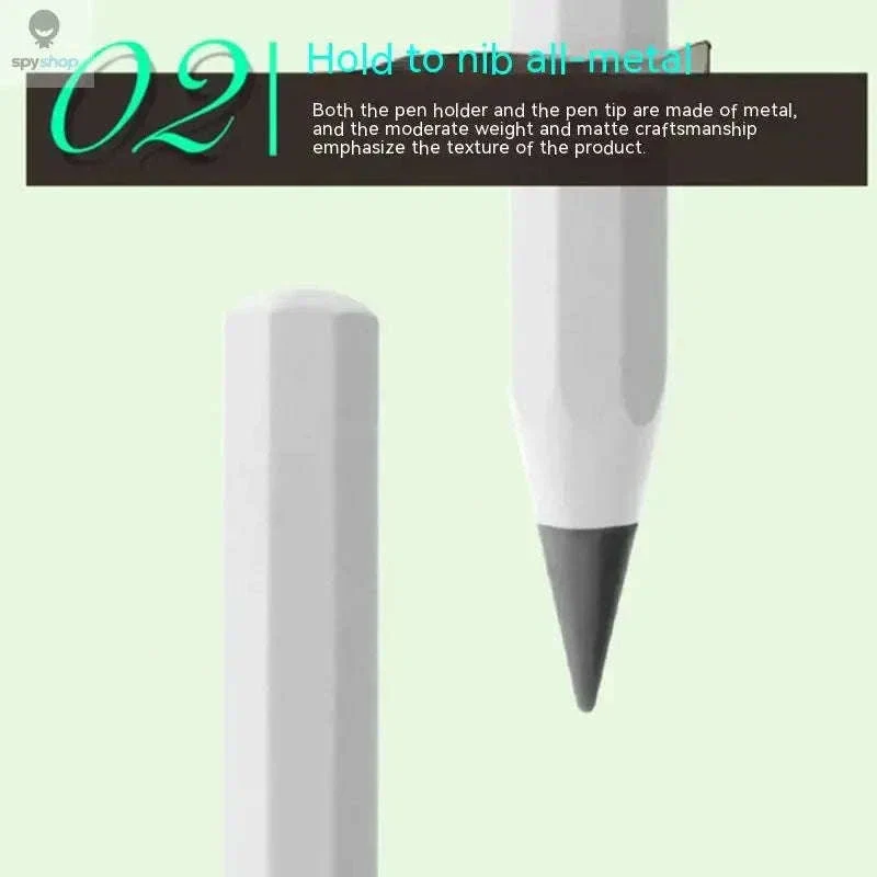 Eternal Metal Inkless Pen with Alloy Tip for Daily Writing - Image 5