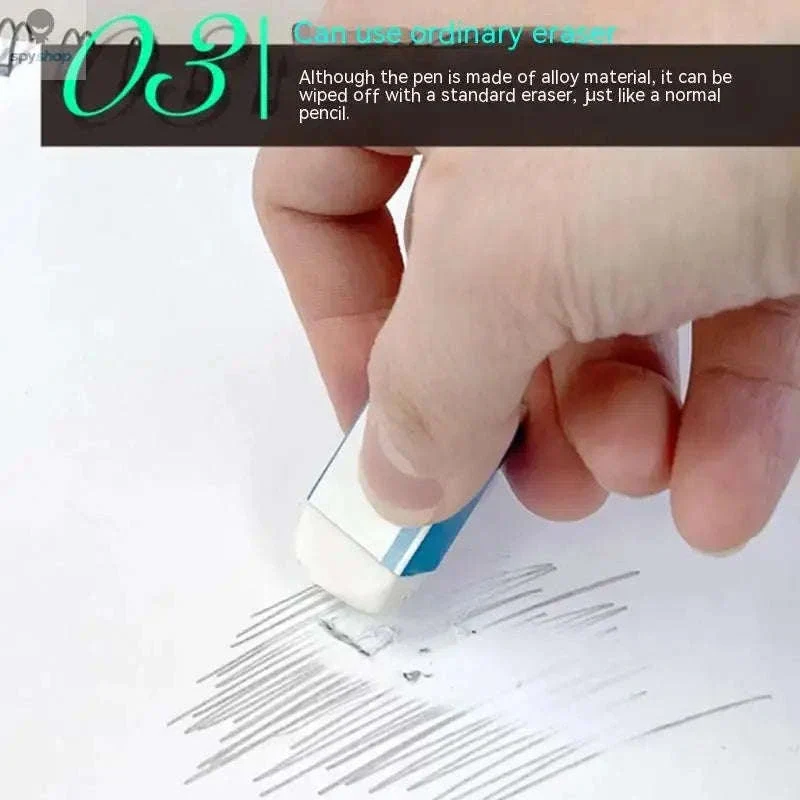 Eternal Metal Inkless Pen with Alloy Tip for Daily Writing - Image 6