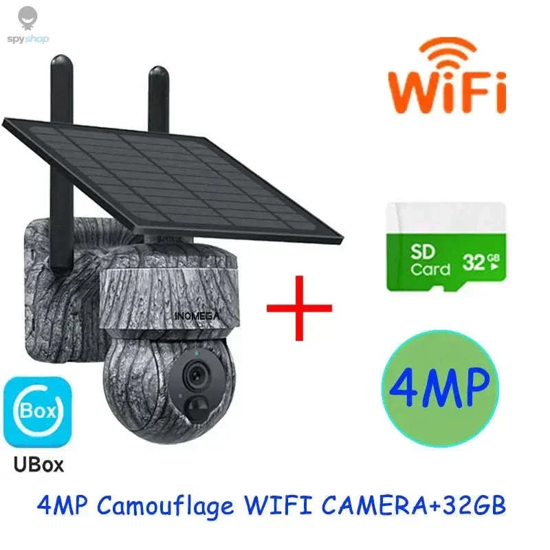 INQMEGA Solar PTZ Security Camera 5MP Wireless Night Vision - Image 29