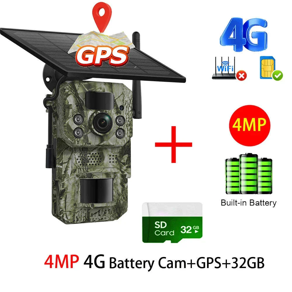 4G 2K 5MP Trail Camera with PIR Motion Detection & Night Vision - Image 34