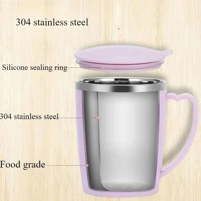 Portable Insulated Coffee Mug 350ml for Hot and Cold Drinks - Image 5