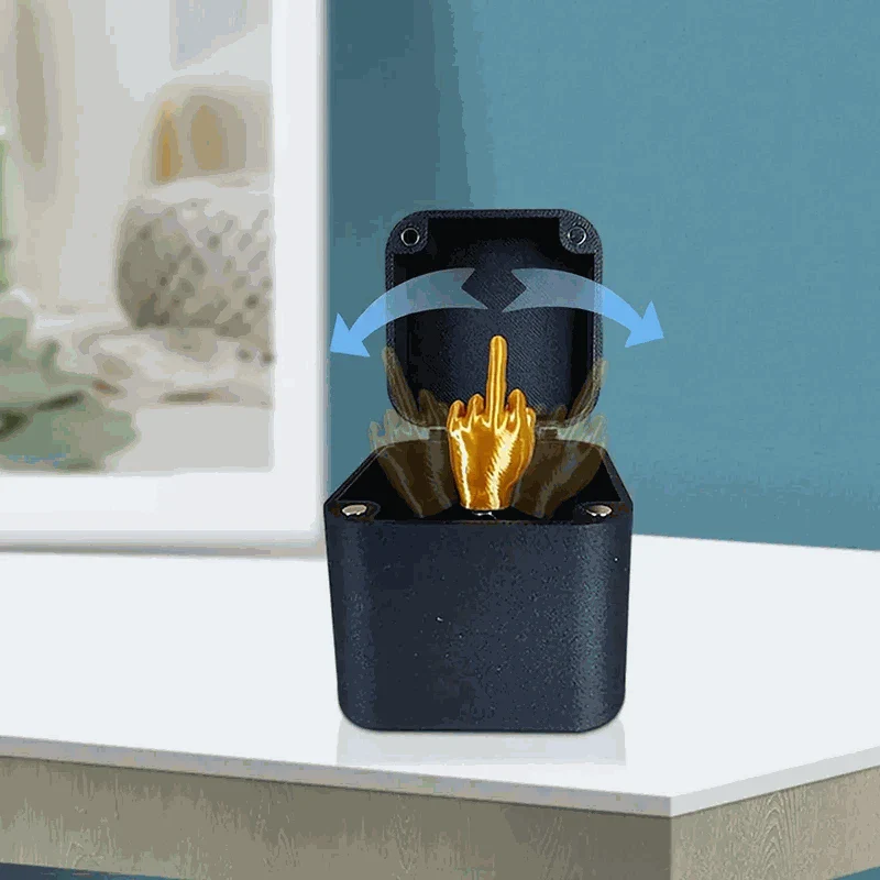 Funny Middle Finger Prank Gift Box for Surprise Laughs - Image 10