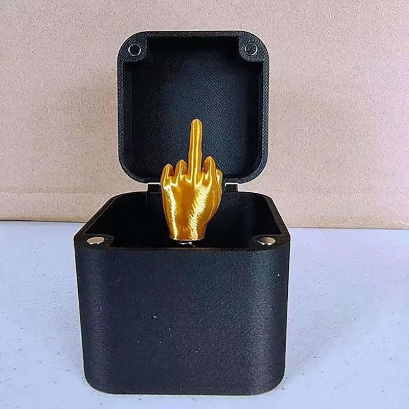 Funny Middle Finger Prank Gift Box for Surprise Laughs - Image 11