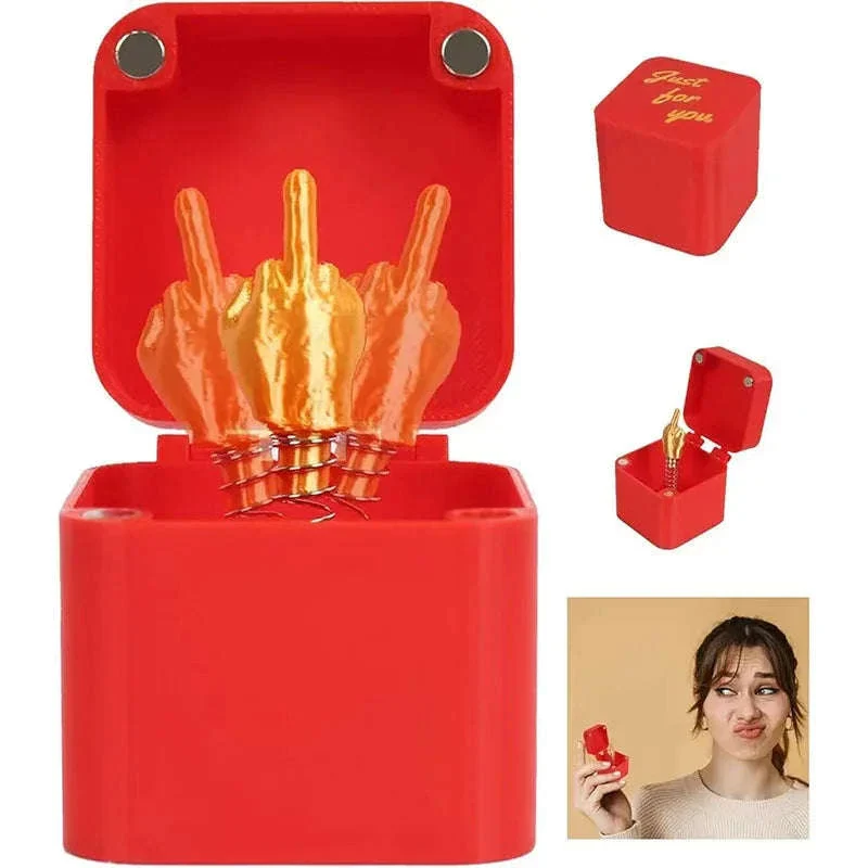 Funny Middle Finger Prank Gift Box for Surprise Laughs - Image 18