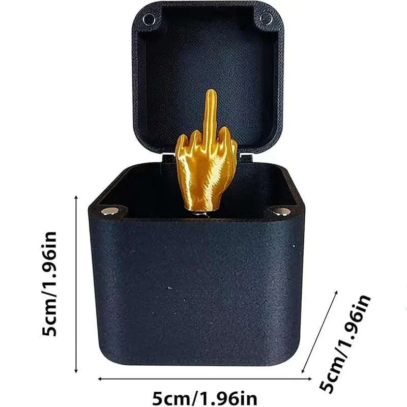 Funny Middle Finger Prank Gift Box for Surprise Laughs - Image 3