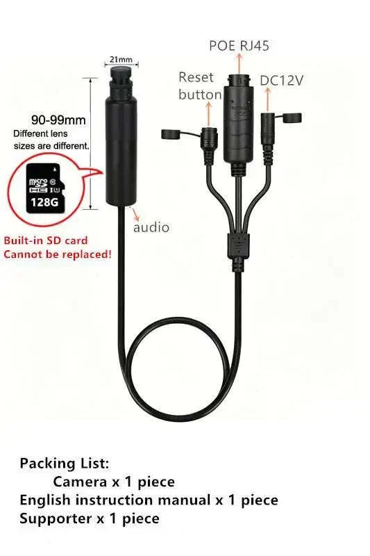 5MP PoE WiFi Mini Bullet Camera with 6x Digital Zoom - Image 33