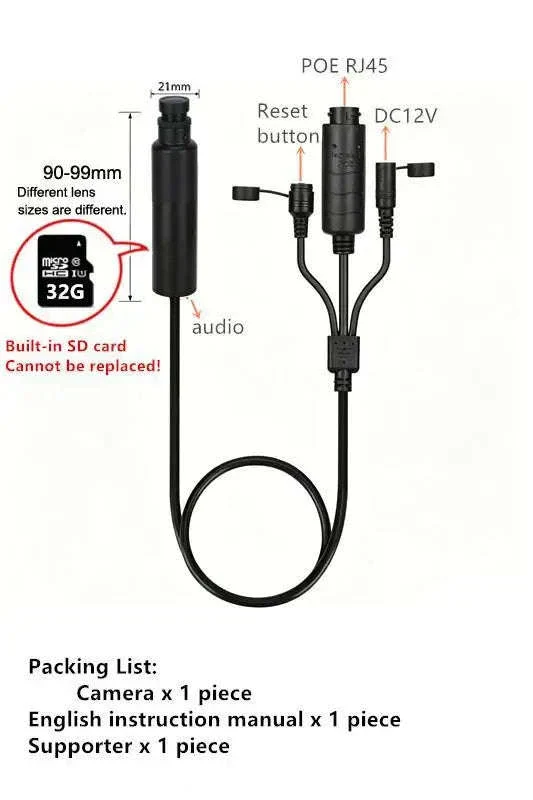 5MP PoE WiFi Mini Bullet Camera with 6x Digital Zoom - Image 37
