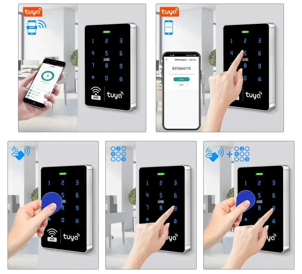 WiFi Tuya RFID Access Controller IP68 Smart Entry Control - Image 12