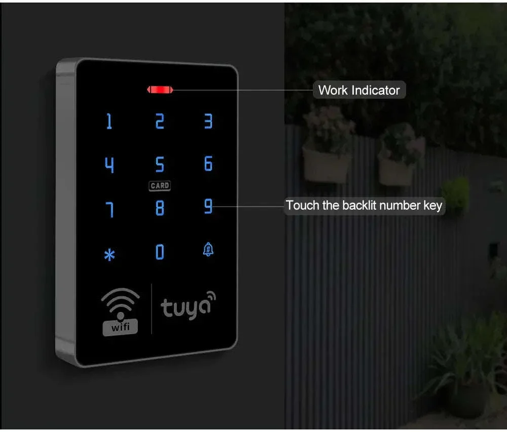 WiFi Tuya RFID Access Controller IP68 Smart Entry Control - Image 16