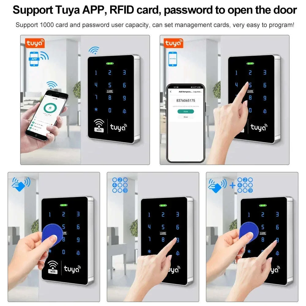 WiFi Tuya RFID Access Controller IP68 Smart Entry Control - Image 3