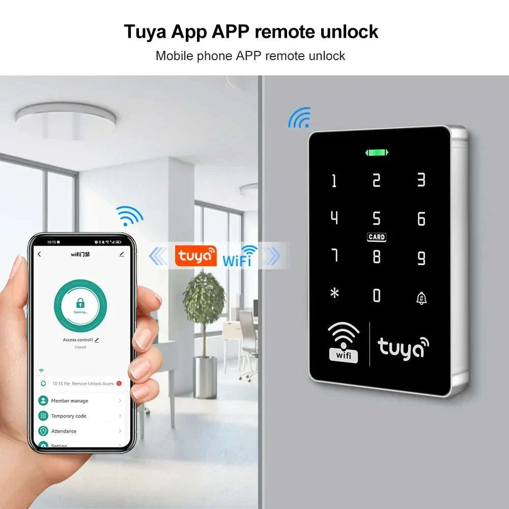 WiFi Tuya RFID Access Controller IP68 Smart Entry Control - Image 5