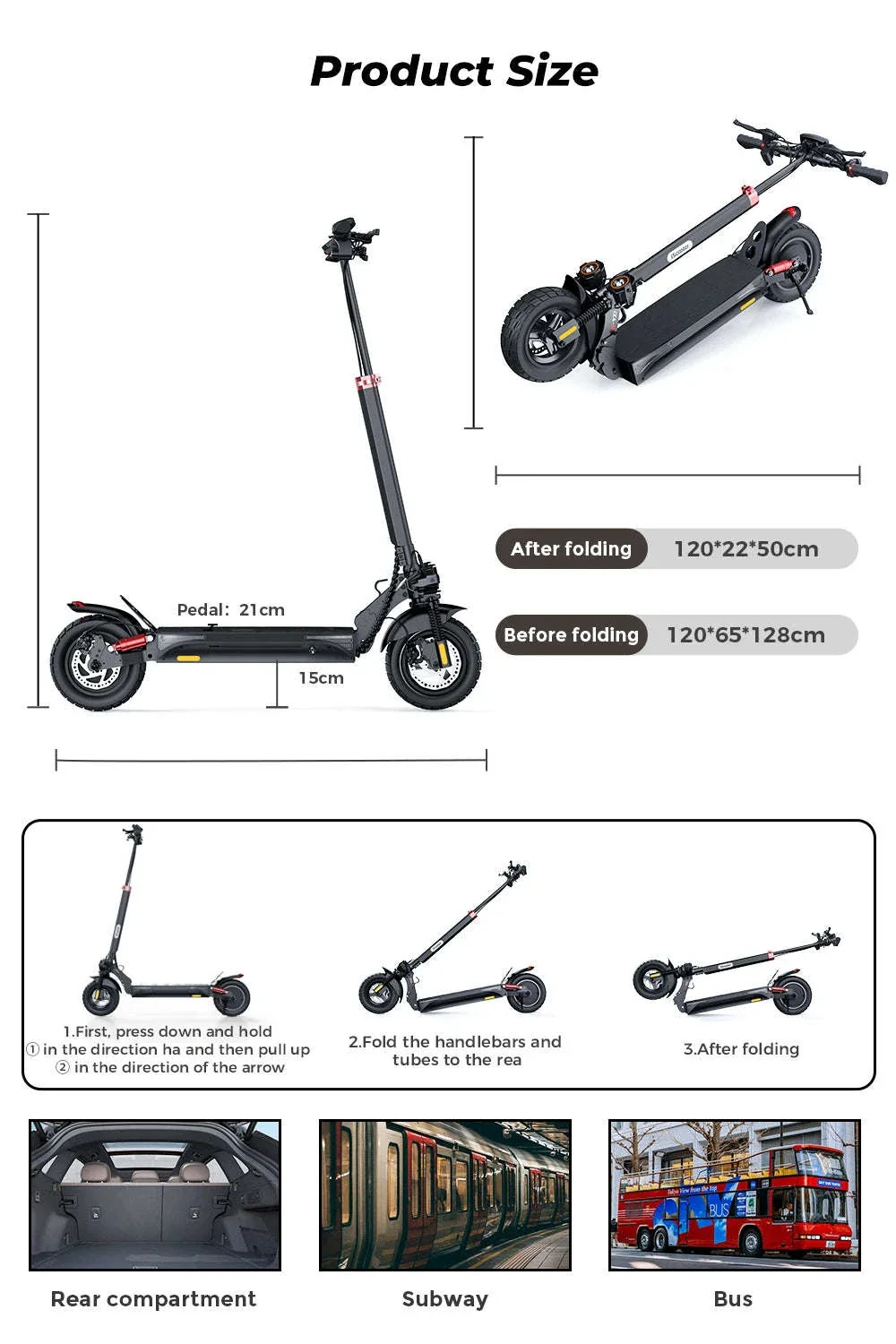 iScooter iX4 Electric Scooter 800W Off-Road Power - Image 12