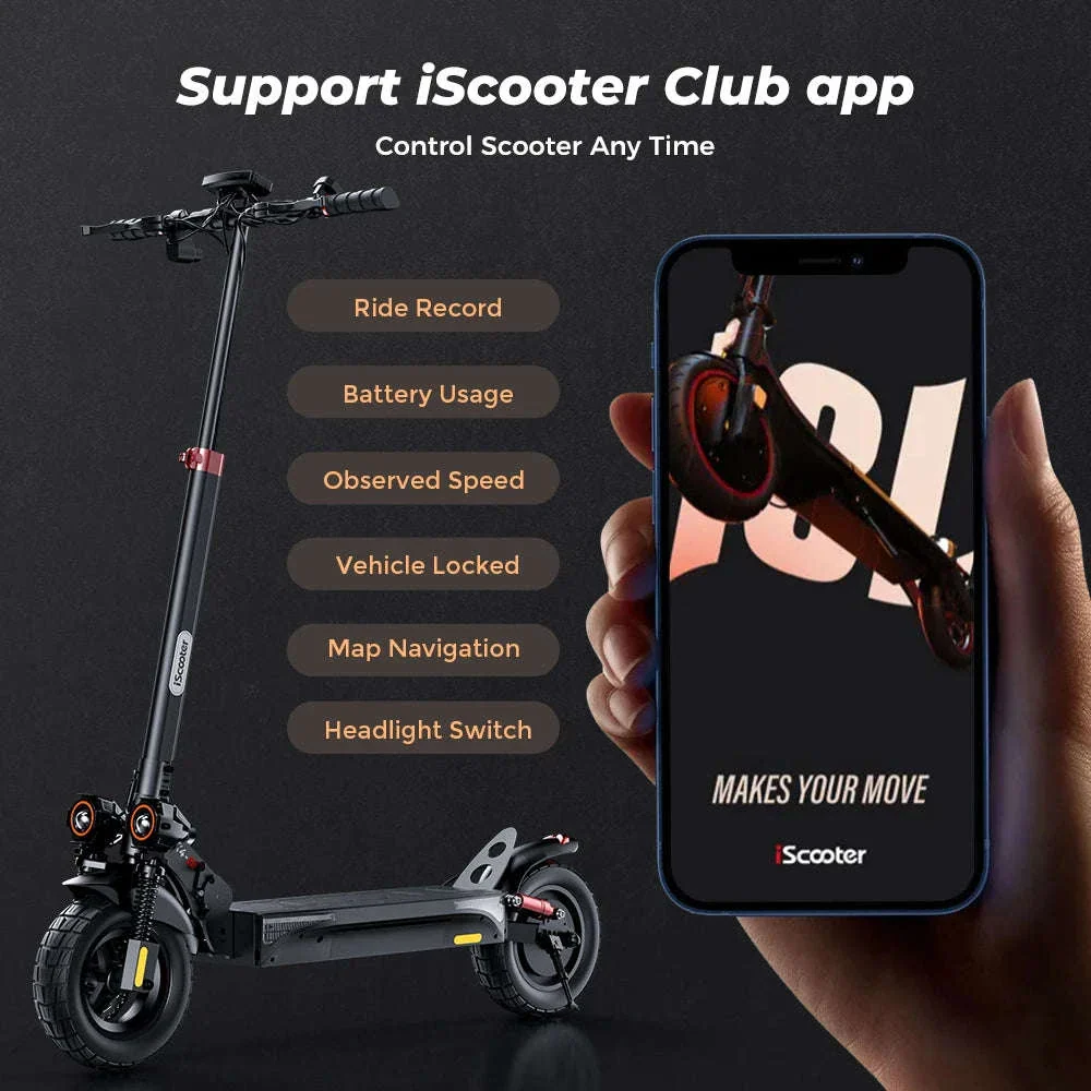 iScooter iX4 Electric Scooter 800W Off-Road Power - Image 5