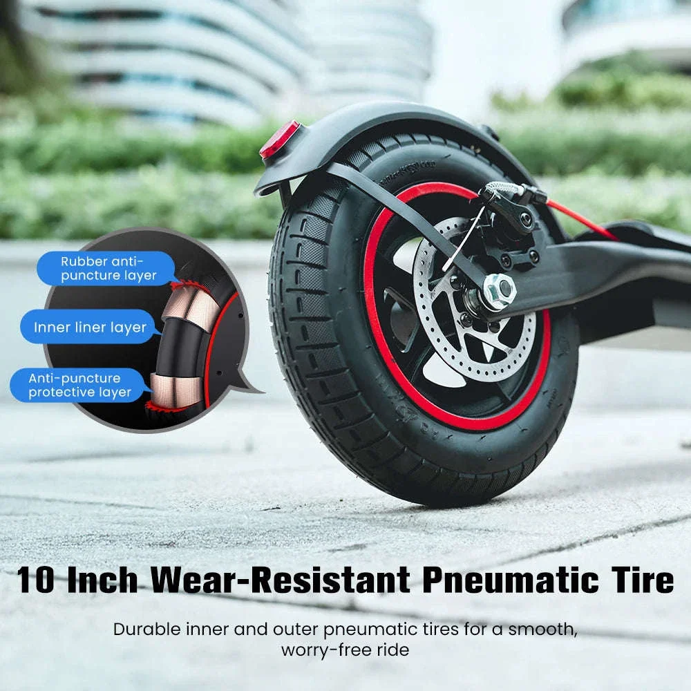 iScooter W6 Electric Scooter for Adults, 500W, 10-Inch Tires - Image 12