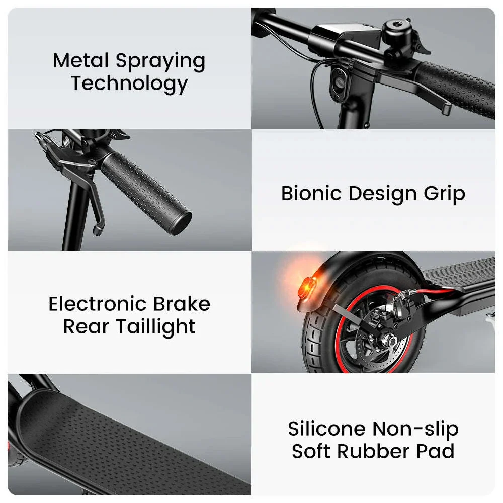 iScooter W6 Electric Scooter for Adults, 500W, 10-Inch Tires - Image 14