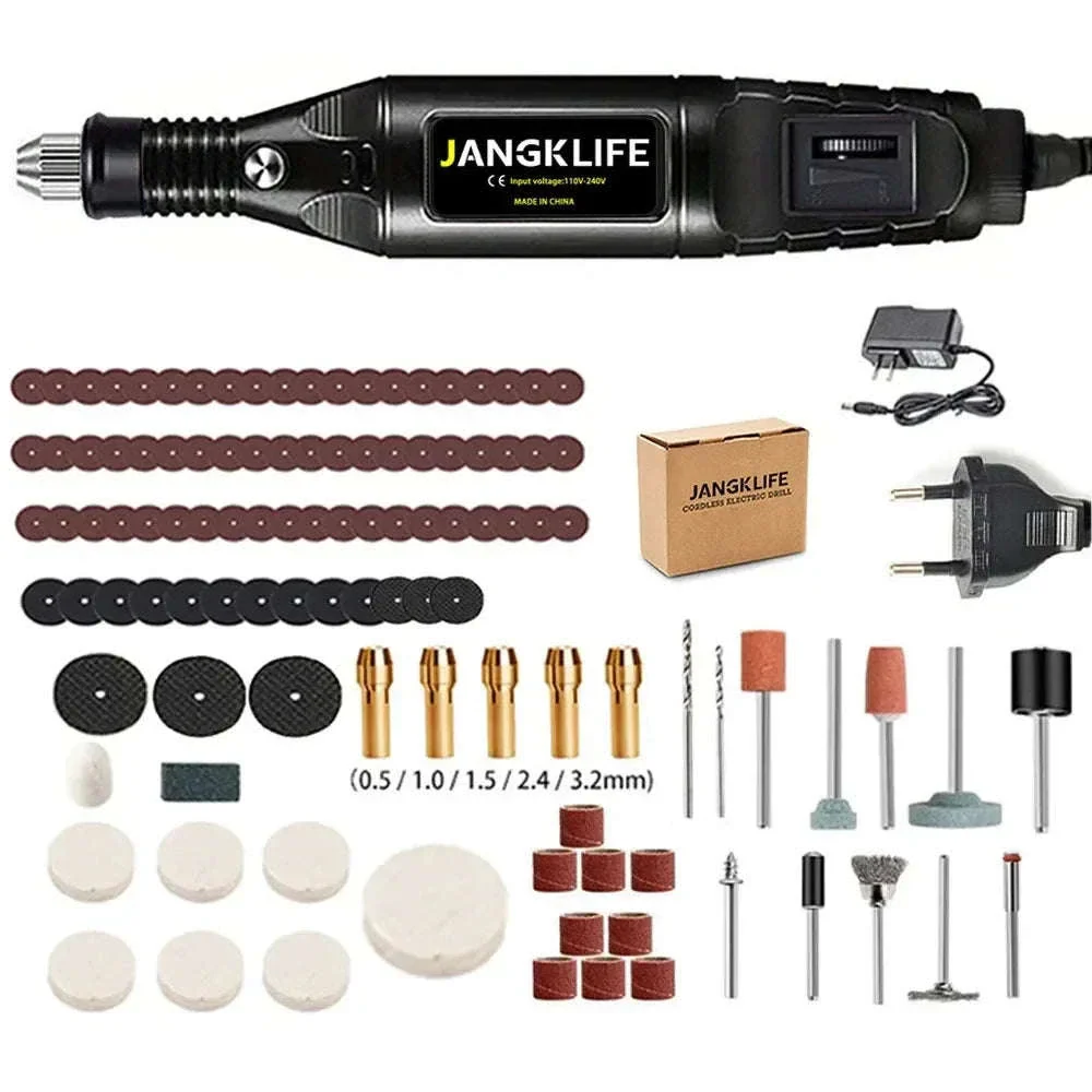 Electric Mini Drill Rotary Tool Kit for Precision Projects - Image 13