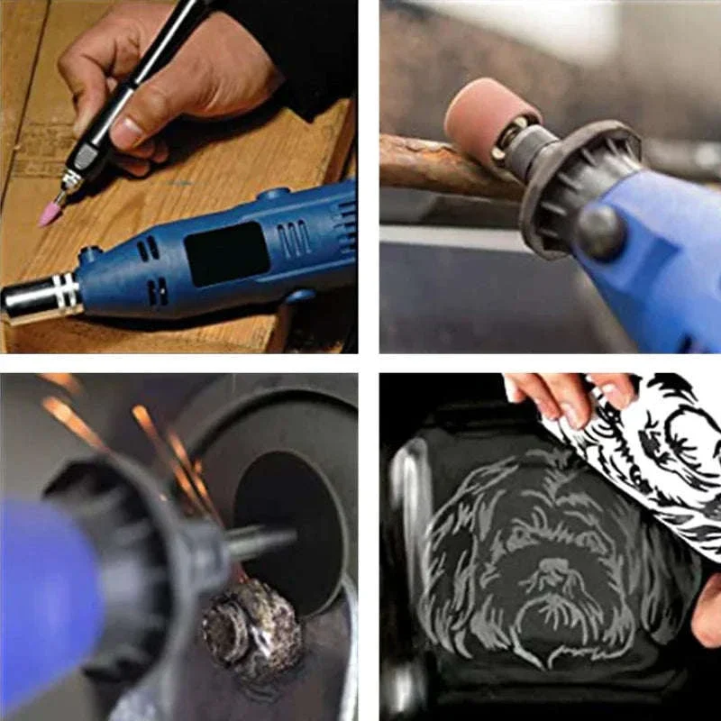Electric Mini Drill Rotary Tool Kit for Precision Projects - Image 3