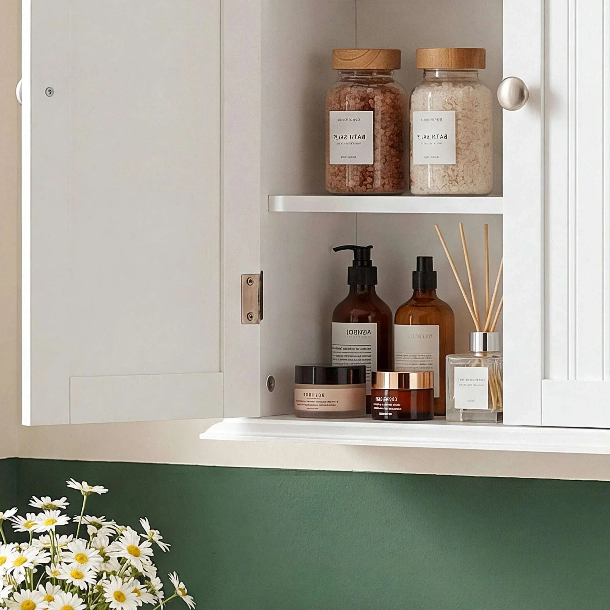 21 Inch Slim Storage Dresser with 5 Drawers for Small Spaces - Image 4