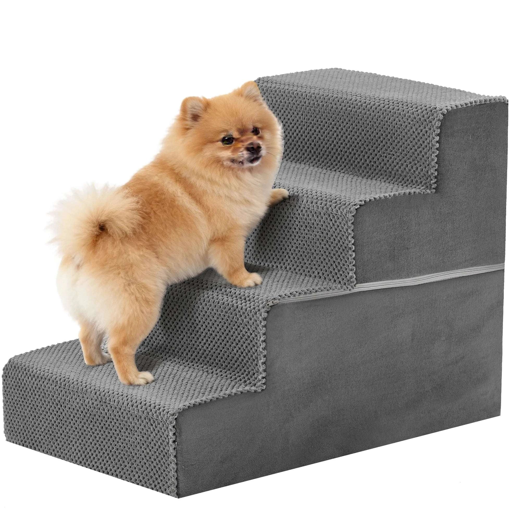 Foam Dog Stairs Ramp with Non-Slip Base for Small Dogs & Cats - Image 16