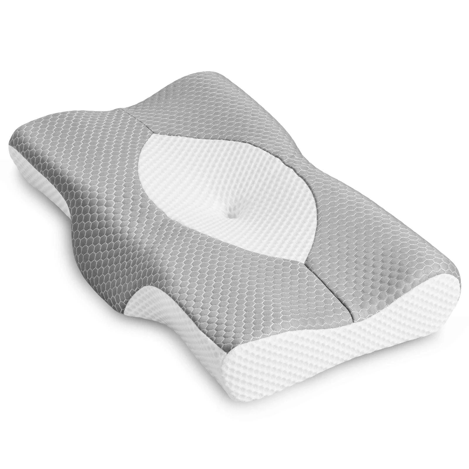 Ergonomic Cervical Memory Foam Pillow with Cooling Cover - Image 6