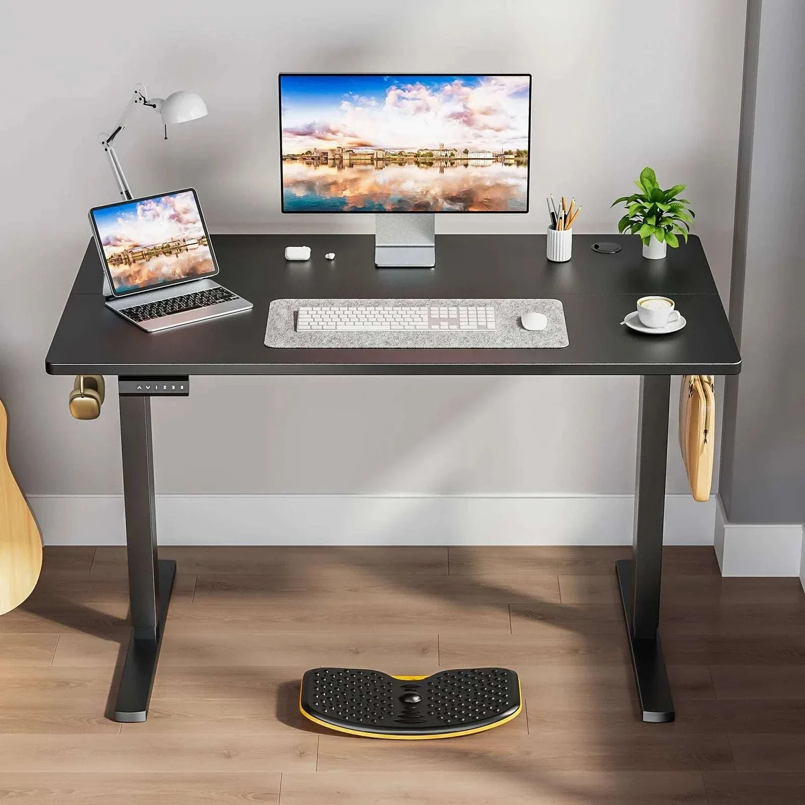 Electric Height Adjustable Standing Desk with Memory Settings - Image 4
