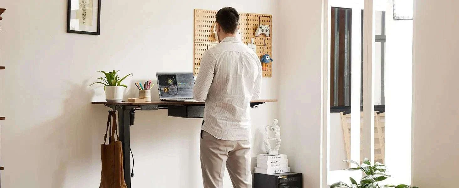 Electric Height Adjustable Standing Desk with Memory Settings - Image 7