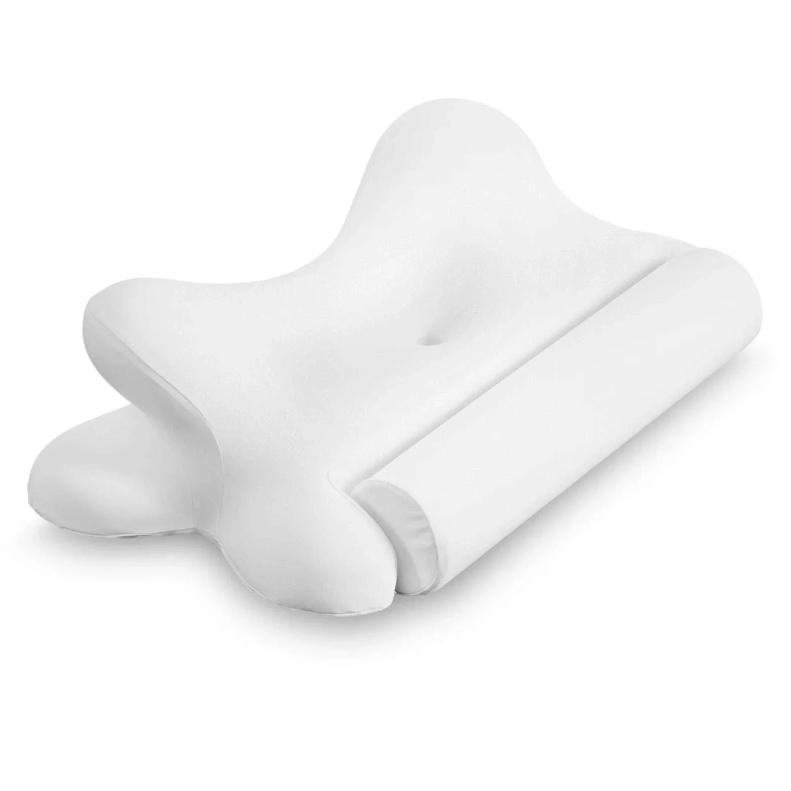 Ergonomic Memory Foam Cervical Neck Pillow with Cooling Cover - Image 7