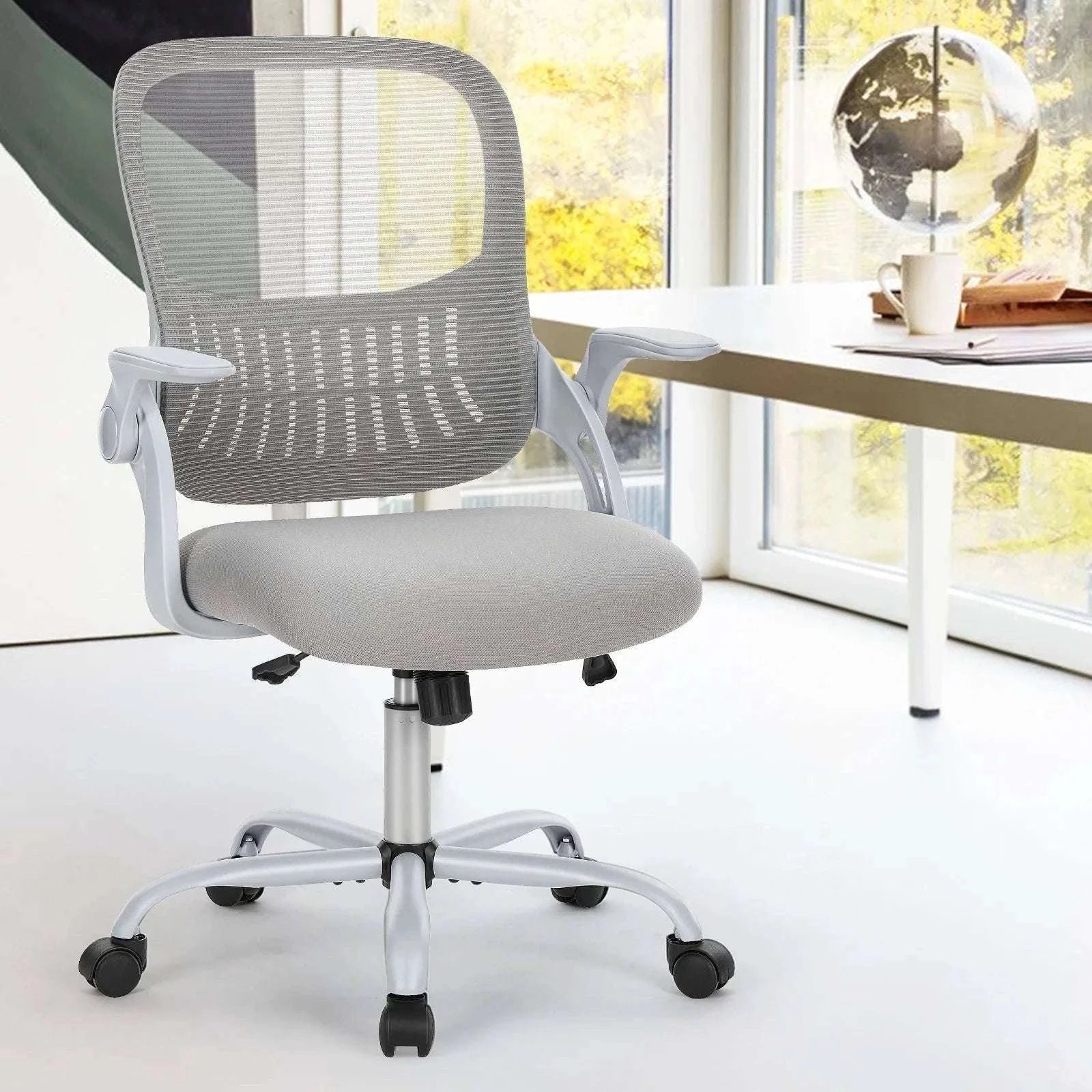Ergonomic Mesh Office Chair with Lumbar Support & Adjustable Height - Image 25