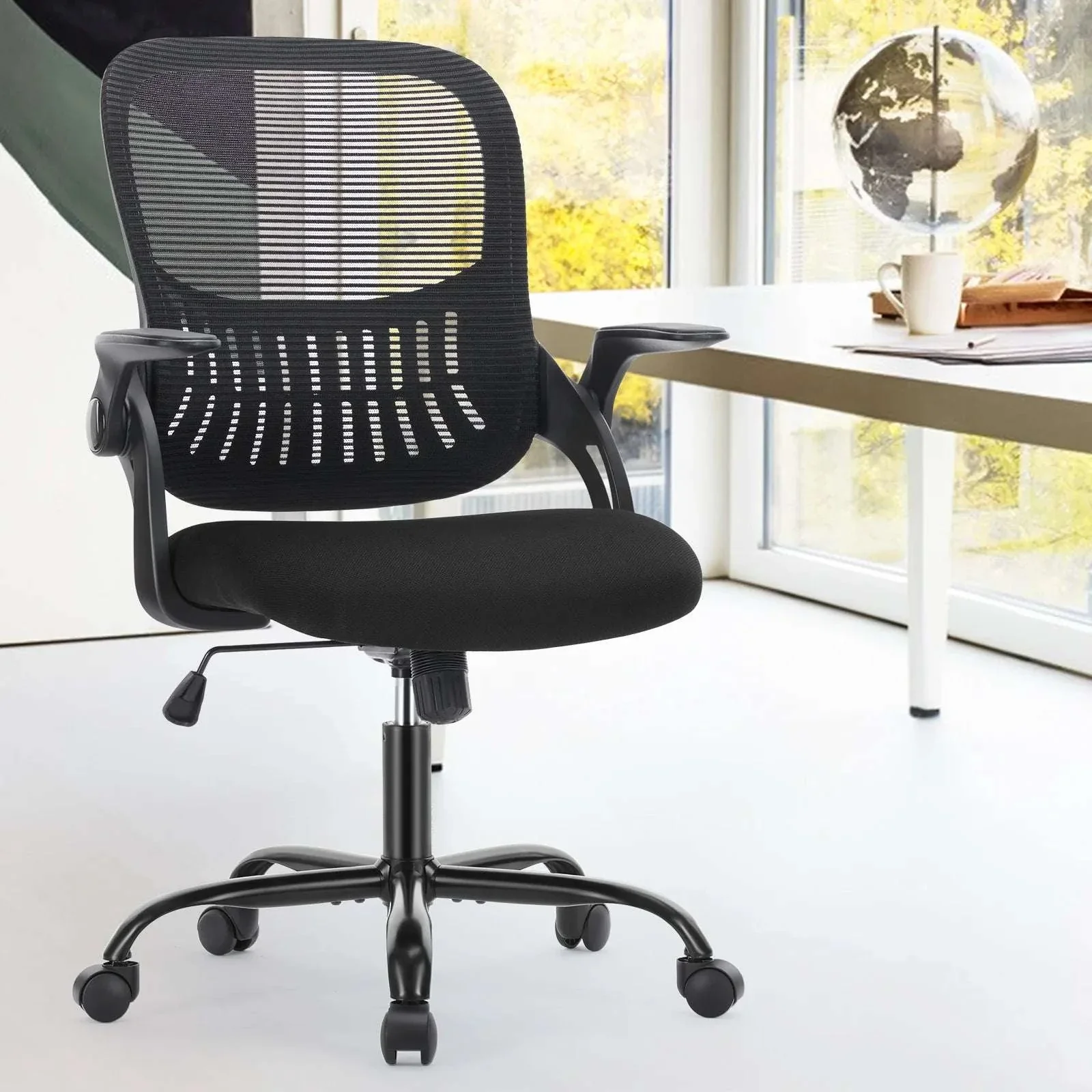 Ergonomic Mesh Office Chair with Lumbar Support & Adjustable Height - Image 24