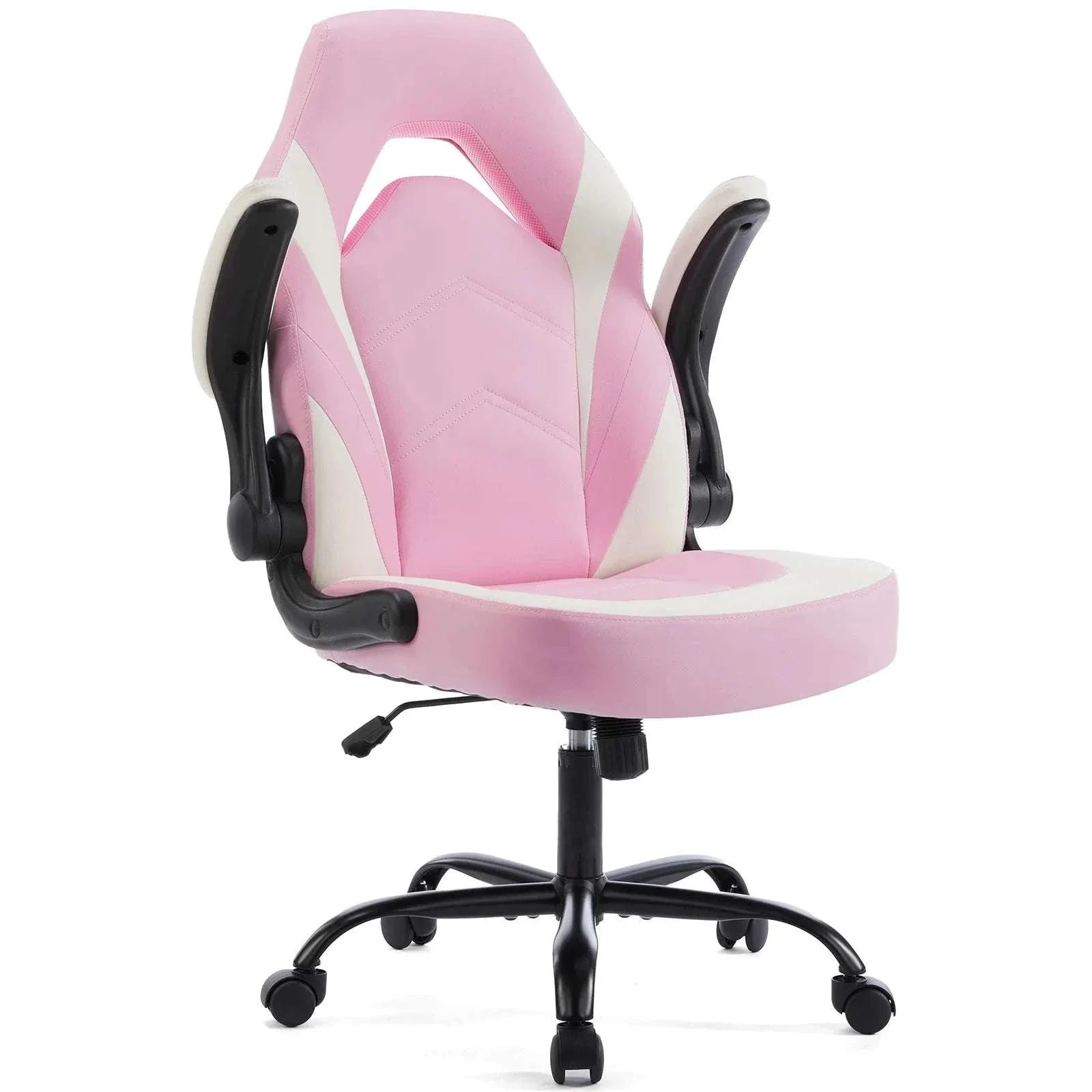 Ergonomic Gaming Office Chair with Flip-Up Armrests & Adjustable Height - Image 17