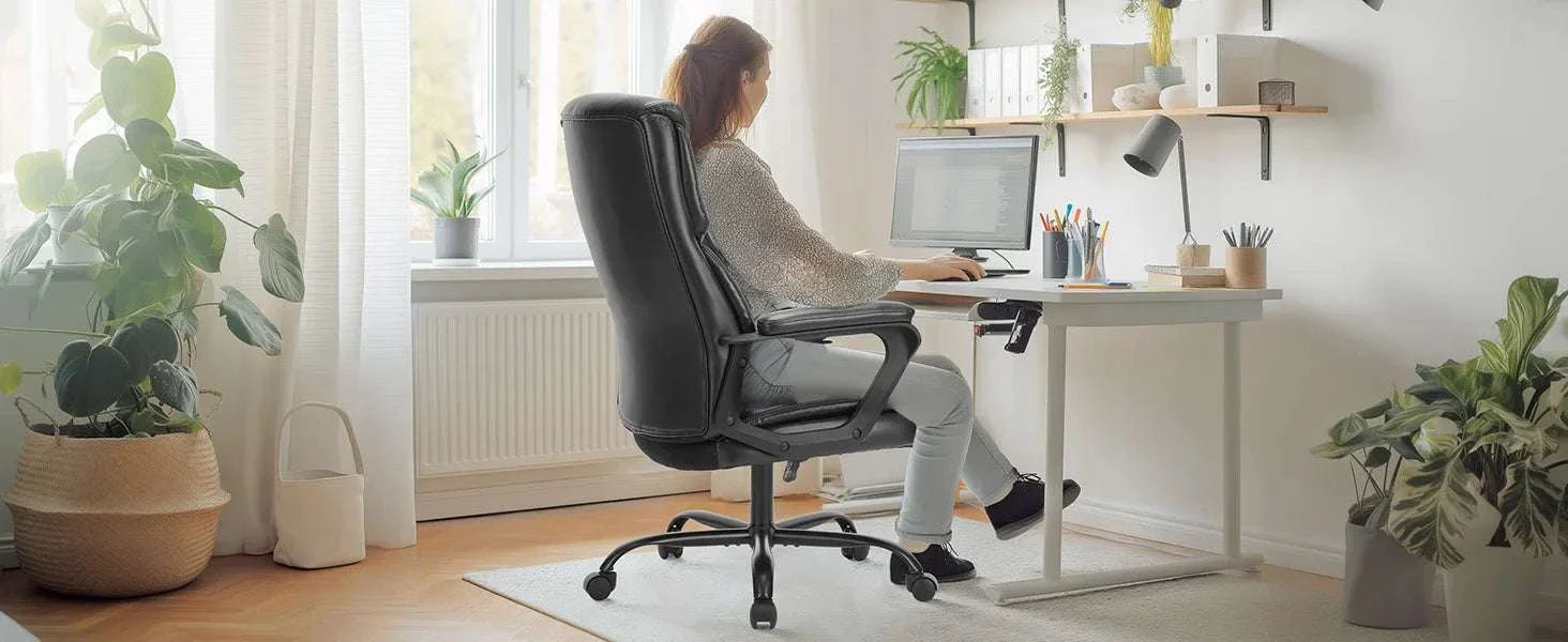 Ergonomic PU Leather Gaming Office Chair with Lumbar Support - Image 9