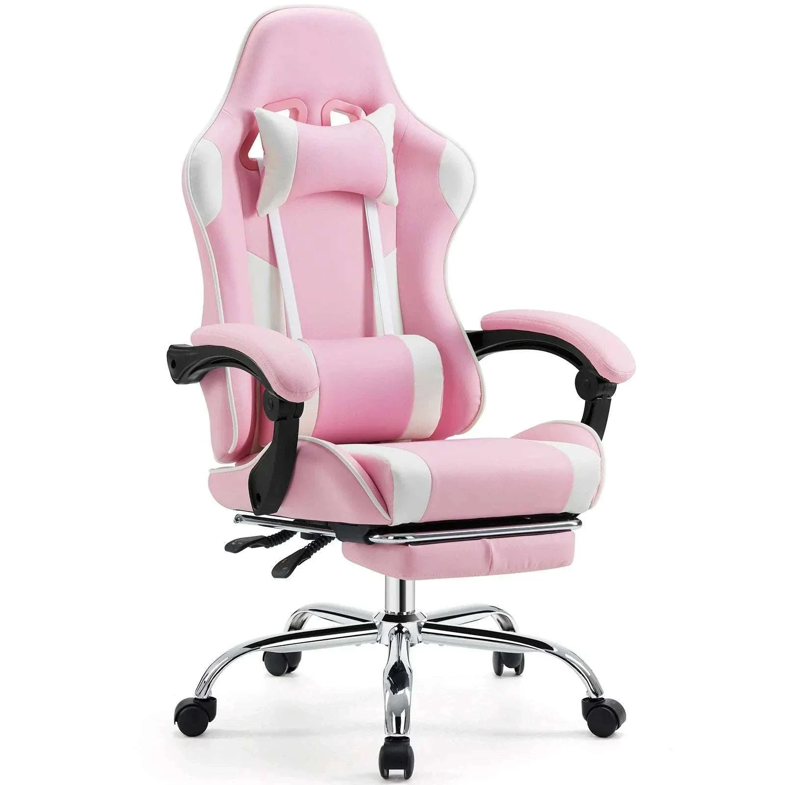 Ergonomic Racing Gaming Chair with Lumbar Support and Flip-Up Arms - Image 14
