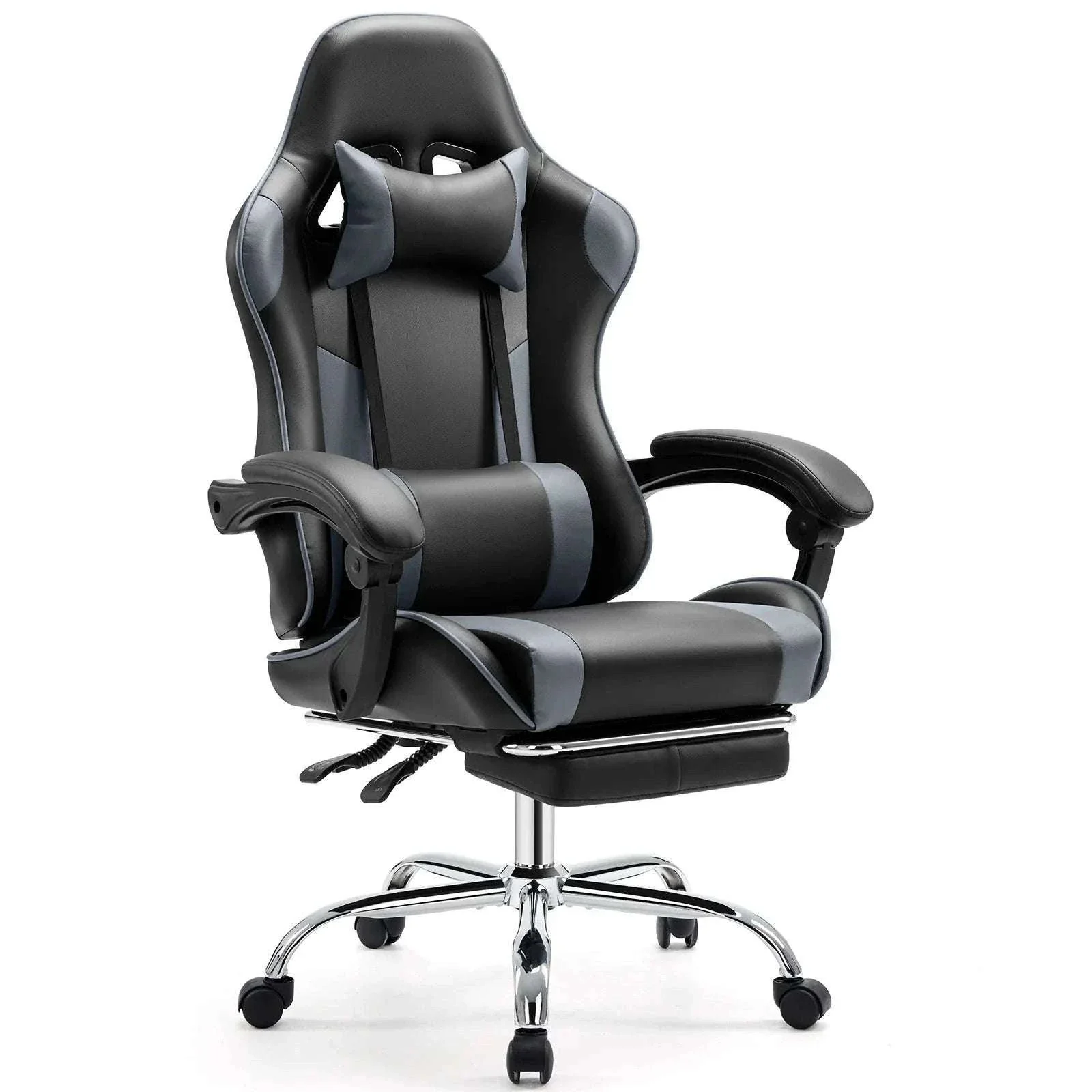 Ergonomic Racing Gaming Chair with Lumbar Support and Flip-Up Arms - Image 16